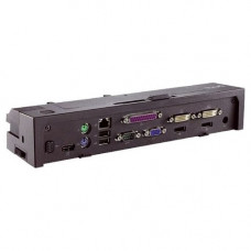 Dell Cable - E/Port Plus 210 Watt Port Replicator - for Notebook - Proprietary Interface - 2 x Total USB Ports - Network (RJ-45) - DVI - VGA - DisplayPort - Docking - Serial - PS/2 Port - Parallel Port 430-3312