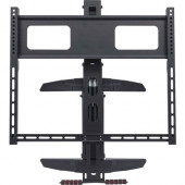 Manhattan Wall Mount for TV - Black - 1 Display(s) Supported70" Screen Support - 68.34 lb Load Capacity - 200 x 200, 300 x 300, 400 x 200, 400 x 300, 400 x 400, 600 x 400 VESA Standard 461825