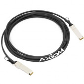 Axiom QSFP+ to QSFP+ Passive Twinax Cable 1m - 3.28 ft Twinaxial Network Cable for Network Device - First End: 1 x QSFP+ Network - Second End: 1 x QSFP+ Network 470-AAVR-AX