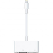 4XEM 8 Pin Lightning to VGA Adapter for Apple iPhone/iPad/iPod with HD 1080p support - Lightning to VGA adapter for Apple iPad, iPhone, iPod 1 x Lightning Male Proprietary Connector - 1 x HD Female VGA connector 4XLIGHTNINGVGA