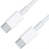 4XEM 3FT/1M USB-C To USB-C Cable M/M USB 3.1 Gen 2 10GBPS White - 3 ft USB-C Data Transfer Cable for Wall Charger, Docking Station, Hard Drive, Monitor, Notebook, Chromebook, Desktop Computer, Portable Hard Drive, MacBook Pro, MacBook Air, iPad Pro, ... -