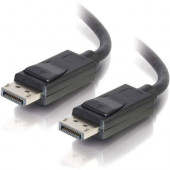 C2g 15ft 8K DisplayPort Cable - 4K to 8K DisplayPort Cable - M/M - DisplayPort for Notebook, Monitor, Audio/Video Device - 15 ft - 1 x DisplayPort Male Digital Audio/Video - 1 x DisplayPort Male Digital Audio/Video - Black" 54403