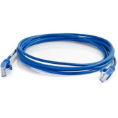 Legrand Group Ortronics Q-Series 28 AWG CAT6 Patch Cable, Blue, 7 FT - 7 ft Category 6 Network Cable for Network Device - First End: 1 x RJ-45 Male Network - Second End: 1 x RJ-45 Male Network - Patch Cable - CM - 28 AWG - Blue 576-RD10