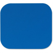 Fellowes Mouse Pad - Blue - 8" x 9" x 0.2" Dimension - Blue - Polyester Cover, Rubber Base - Scratch Resistant - TAA Compliance 58021