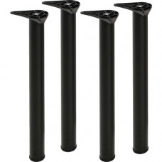 Ergoguys 2 3/8IN LEG IN BLACK COLOR SET OF 4PCS - 2.4" Length - Black 61-690-BK1