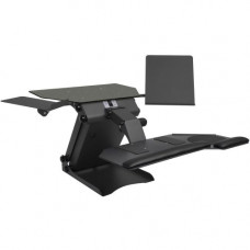 Health Postures HealthPostures TaskMate Desktop Electric Standing Desk - 50 lb Load Capacity - Flat Panel Display Type Supported - 20" Height x 45" Width x 43" Depth - Desktop - Steel 6100