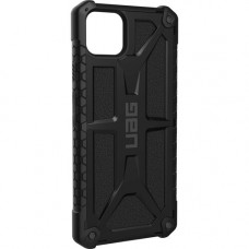 Urban Armor Gear Monarch Series Google Pixel 4 XL Case - For Google Pixel 4 XL Smartphone - Black - Drop Resistant, Impact Resistant, Shock Resistant - Polycarbonate, Thermoplastic Polyurethane (TPU), Alloy Metal, Leather 611651114040