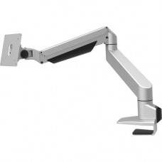 Compulocks Reach Single Screen Double Joint Articulating Arm VESA Mount - 30" Screen Support - Silver - TAA Compliance 660REACH