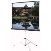 Da-Lite Picture King Portable and Tripod Projection Screen - 45" x 80" - Matte White - 92" Diagonal - GREENGUARD Gold, TAA Compliance 86017