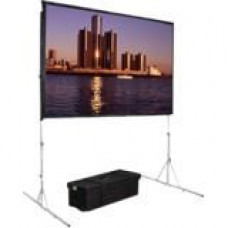 Da-Lite Fast-Fold Deluxe Manual Projection Screen - 124.5" - 16:9 - 62" x 108" - Da-Mat - GREENGUARD, TAA Compliance 88605HD