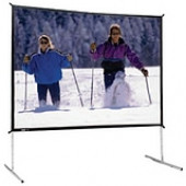 Da-Lite Fast-Fold Deluxe Screen System - 54" x 74" - Dual Vision - 92" Diagonal - TAA Compliance 88686