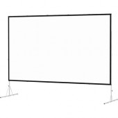 Da-Lite Fast-Fold Deluxe Projection Screen - 180" - 4:3 - 104" x 140" - Dual Vision - GREENGUARD Gold Compliance 88703HD