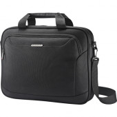 Samsonite Xenon Carrying Case for 15.6" Notebook - Black - Drop Resistant Interior, Shock Resistant Interior - 1680D Ballistic Nylon, Tricot Interior - 12.8" Height x 16.3" Width x 2" Depth 89441-1041