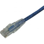 Weltron CAT6A Booted Patch Cord - 25FT BLUE - 25 ft Category 6a Network Cable for Network Device - First End: 1 x RJ-45 Male Network - Second End: 1 x RJ-45 Male Network - Patch Cable - Blue 90-C6AB-25BL