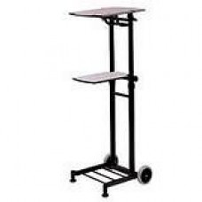 Da-Lite Stand Master I Projection Cart - 2 x Shelf(ves) - 49" Height x 13.8" Width x 17.8" Depth 90095