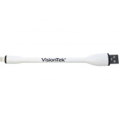 VisionTek Lightning to USB Flex Cable-White -901098 - Lightning/USB Data Transfer Cable - Lightning Male Proprietary Connector - Male USB - White 901098