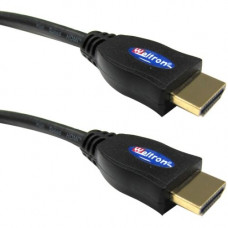 Weltron Weltron Hi-Speed w/ Ethernet HDMI Cables - HDMI A/V Cable for Projector, TV - First End: 1 x HDMI Male Digital Audio/Video - Second End: 1 x HDMI Male Digital Audio/Video - Shielding - Black 91-804-25M