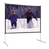 Da-Lite Fast-Fold Deluxe Projection Screen - 120" - 4:3 - 72" x 96" - High Contrast Da-Tex - GREENGUARD, TAA Compliance 95687