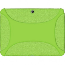 Amzer Silicone Skin Jelly Case - Green - For Tablet - Green Textured - Shock Absorbing - Silicone 96106