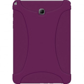 Amzer Silicone Skin Jelly Case - Purple - For Tablet - Textured - Purple - Shock Absorbing, Drop Resistant, Bump Resistant, Dust Resistant, Scratch Resistant, Tear Resistant, Strain Resistant, Stretch Resistant, Damage Resistant, Crack Resistant - Silicon