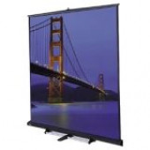 Da-Lite Floor Model C 98042 Manual Projection Screen - 180" - 4:3 - Wall Mount, Ceiling Mount - 105" x 140" - Matte White - GREENGUARD, TAA Compliance 98042