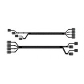 Intel Oculink PCI-E Data Transfer Cable - 2.87 ft PCI-E Data Transfer Cable for Switch, Solid State Drive, Server - SFF-8611 - SFF-8611 - 2 Pack A2U8PSWCXCXK2