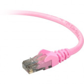Belkin 900 Series Cat. 6 UTP Patch Cable - RJ-45 Male - RJ-45 Male - 5ft - Pink - TAA Compliance A3L980-05-PNK-S