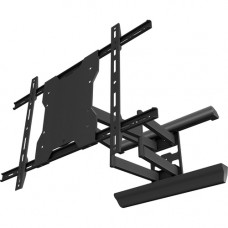 Crimson Av A70F Wall Mount for TV, Flat Panel Display - Black - 37" to 70" Screen Support - 130 lb Load Capacity - 75 x 75, 100 x 100, 200 x 100, 200 x 200, 300 x 200, 300 x 300, 400 x 200, 400 x 300, 400 x 400, 600 x 200, 600 x 400 VESA Standar