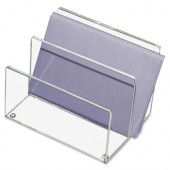 Kantek Acrylic Mini Sorter - 4" Height x 4.1" Width x 6.3" Depth - Desktop - Clear - Acrylic - 1Each AD50