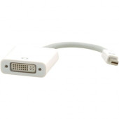 Kramer Mini DisplayPort (M) to DVI-D (F) Adapter Cable - 5.91" DisplayPort/DVI Video Cable for Video Device, Monitor - First End: 1 x Mini DisplayPort Male Digital Audio/Video - Second End: 1 x DVI-D Female Digital Video ADC-MDP/DF