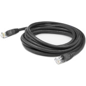 AddOn Cat.6a UTP Patch Network Cable - 20 ft Category 6a Network Cable for Network Device - First End: 1 x RJ-45 Male Network - Second End: 1 x RJ-45 Male Network - Patch Cable - 24 AWG - Black - 1 ADD-20FCAT6A-BK