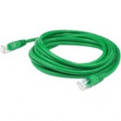 AddOn 5ft RJ-45 (Male) to RJ-45 (Male) Straight Green Cat5e UTP PVC Copper Patch Cable - 4.99 ft Category 5e Network Cable for Network Device - First End: 1 x RJ-45 Male Network - Second End: 1 x RJ-45 Male Network - Patch Cable - Green - 1 Pack ADD-5FCAT