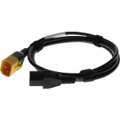 AddOn Standard Power Cord - 120 V / 10 A, 230 V - Black - 6 ft Cord Length - 1 - TAA Compliance ADD-C13LK2C14LK18AWG6FT