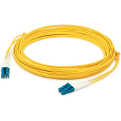 AddOn Fiber Optic Duplex Patch Network Cable - 190.30 ft Fiber Optic Network Cable for Transceiver, Network Device - First End: 2 x LC Male Network - Second End: 2 x LC Male Network - Patch Cable - OFNR - 9/125 &micro;m - Yellow - 1 Pack ADD-LC-LC-58M