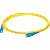 AddOn 1m SC (Male) to SC (Male) Straight Yellow OS2 Simplex Plenum Fiber Patch Cable - 3.30 ft Fiber Optic Network Cable for Network Device - First End: 1 x SC Male Network - Second End: 1 x SC Male Network - Patch Cable - Plenum - 9/125 &micro;m - Ye