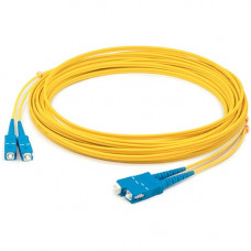 AddOn 83m SC (Male) to SC (Male) Straight Yellow OS2 Duplex LSZH Fiber Patch Cable - 272.24 ft Fiber Optic Network Cable for Network Device - First End: 2 x SC Male Network - Second End: 2 x SC Male Network - Patch Cable - LSZH - 9/125 &micro;m - Yell