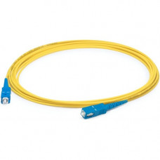 AddOn Fiber Optic Simplex Patch Network Cable - 108.27 ft Fiber Optic Network Cable for Network Device - First End: 1 x SC Male Network - Second End: 1 x SC Male Network - Patch Cable - OFNR - 9/125 &micro;m - Yellow - 1 ADD-SC-SC-33MS9SMF