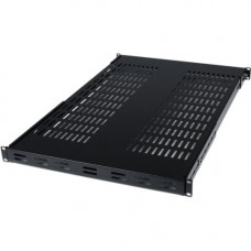 Startech.Com 1U Adjustable Mounting Depth Vented Rack Mount Shelf - 175lbs / 80kg - Add a sturdy adjustable mount depth shelf into almost any server rack or cabinet - Compatible with 4POSTRACKBK - 1U Server Rack Shelf / Adjustable Rack Mount Shelf - 175lb