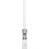 UBIQUITI Next-Gen 2x2 Dual Polarity MIMO Omni Antenna - Range - SHF - 5.45 GHz to 5.85 GHz - 13 dBi - Base StationPole - Omni-directional AMO-5G13