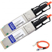 AddOn Arista Networks AOC-Q-Q-100G-20M Compatible TAA Compliant 100GBase-AOC QSFP28 to QSFP28 Direct Attach Cable (850nm, MMF, 20m) - 100% compatible and guaranteed to work - TAA Compliance AOC-Q-Q-100G-20M-AO