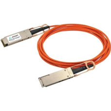 Axiom QSFP28 to QSFP28 Active Optical Cable 7m - 22.97 ft Fiber Optic Network Cable for Network Device - First End: 1 x QSFP28 Male Network - Second End: 1 x QSFP28 Male Network AOCQQ100G7M-AX