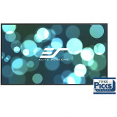 Elite Screens? Aeon - 200-inch 16:9, 4K Home Theater Fixed Frame EDGE FREE? Borderless Projection Projector Screen, AR200WH2" AR200WH2