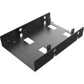 Sabrent BK-HDDF Drive Bay Adapter Internal - Black - 1 x 2.5" Bay - Aluminum, SECC, Steel BK-HDDF-PK40