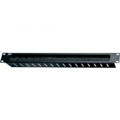 Middle Atlantic Products The Brush Grommet Panel - 1U Rack Height - 1.8" Height BR1