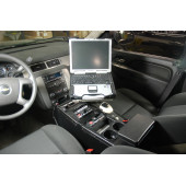 Havis C-VS - Mounting kit (mounting plate, legs, console) - for notebook - between seats, car console - TAA Compliance C-VS-0813-TAH-1