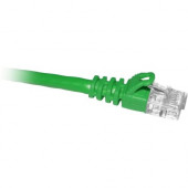 Cp Technologies ClearLinks 14FT Cat5E 350MHZ Green Molded Snagless Patch Cable - Category 5E for Network Device - 14ft - 1 x RJ-45 Male Network - 1 x RJ-45 Male Network - Green - RoHS Compliance C5E-GR-14-M