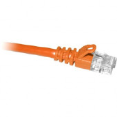 Cp Technologies ClearLinks 75FT Cat5E 350MHZ Orange Molded Snagless Patch Cable - Category 5E for Network Device - 75ft - 1 x RJ-45 Male Network - 1 x RJ-45 Male Network - Orange - RoHS Compliance C5E-OR-75-M