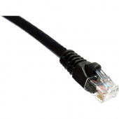 Accortec Cat.5e Patch Network Cable - 20 ft Category 5e Network Cable for Network Device - First End: 1 x RJ-45 Male Network - Second End: 1 x RJ-45 Male Network - Patch Cable - Gold Plated Contact - 24 AWG - Black C5EMB-K20