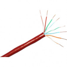 Cp Technologies ClearLinks 1000FT Cat. 6 550MHZ Solid Red Bulk Cable - Category 6 - 1000ft - Bare Copper - Bulk - Solid - Red C6-207-4P-RDS