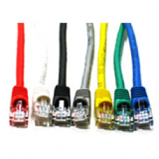 MicroPac Cat.6 UTP Patch Cable - RJ-45 Male - RJ-45 Male - 7ft - Red C6-7-RDB